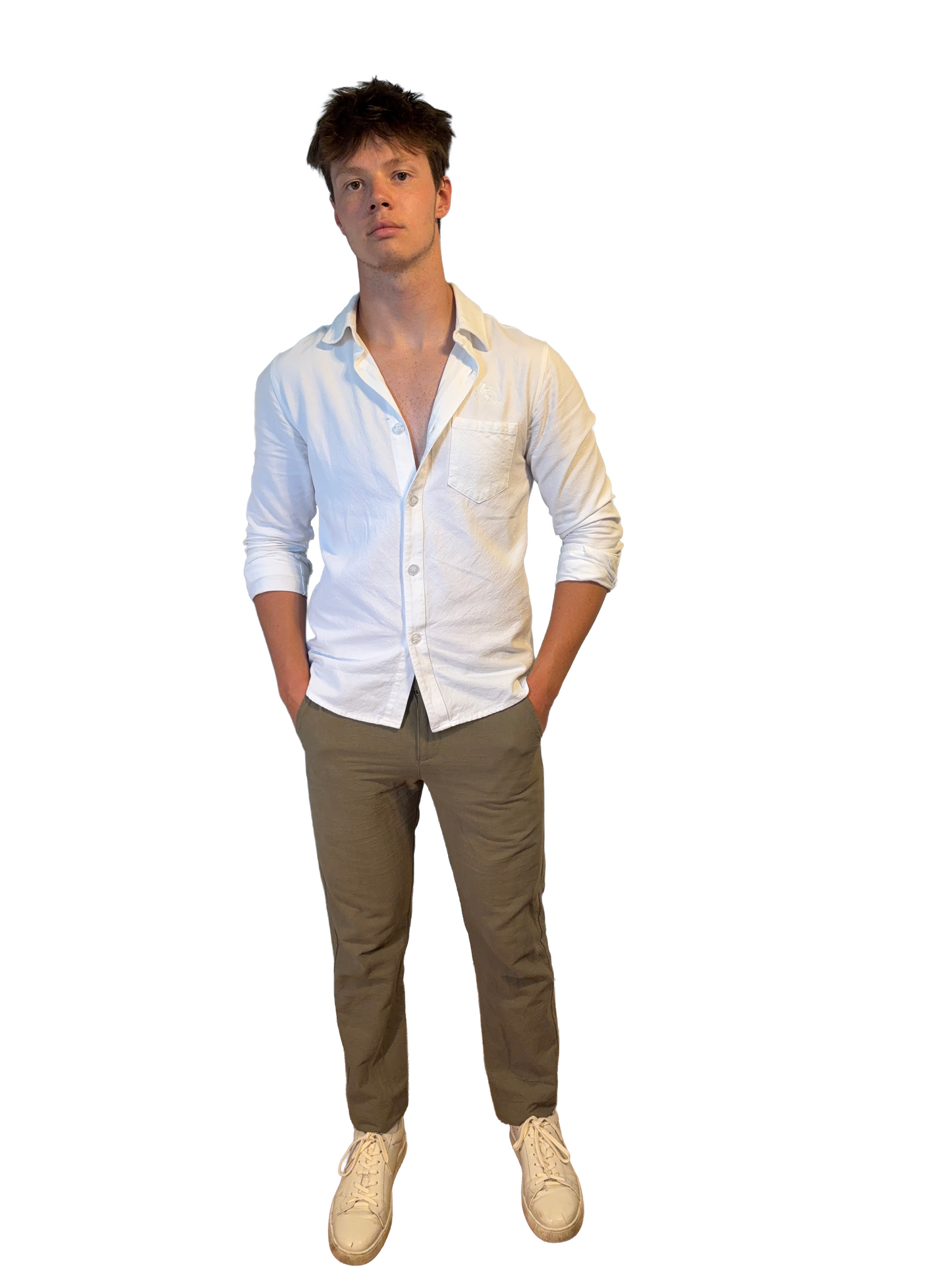 Linen Button-down Shirt