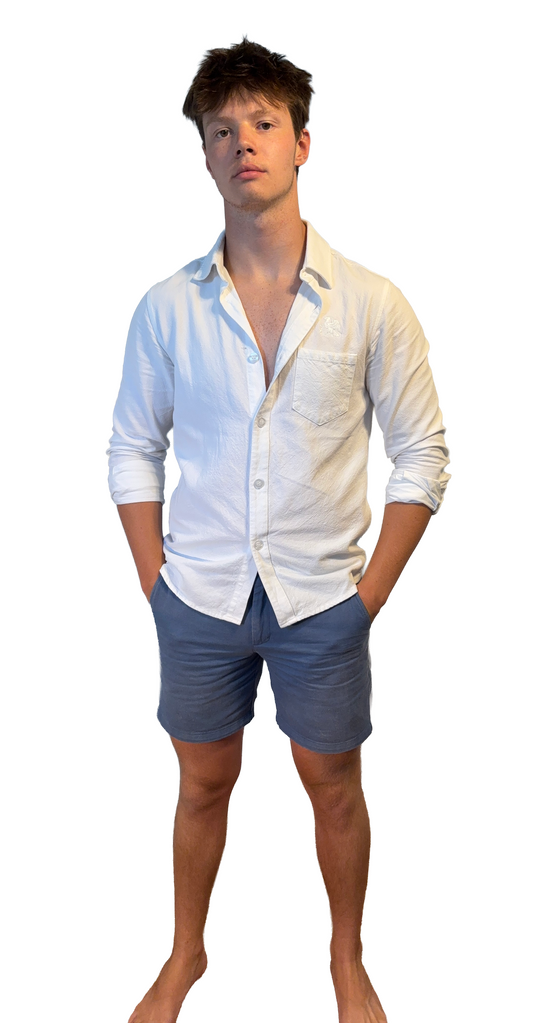 Linen Button-down Shirt